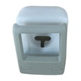 thumbnail image 1 of Maoww Silicone Smartwatch Charging Holder Charger Storage Stand Portable Small Desktop Rack Travel Supplies Replacement for iOS Watch White, 1 of 7