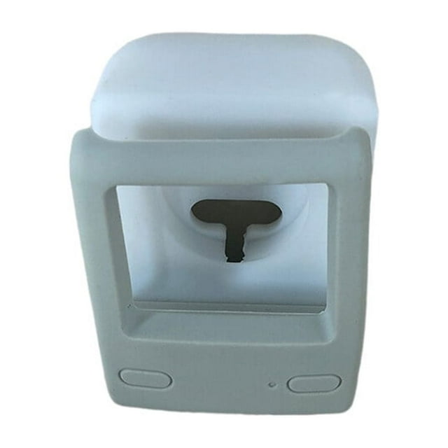 Maoww Silicone Smartwatch Charging Holder Charger Storage Stand Portable Small Desktop Rack Travel Supplies Replacement for iOS Watch White