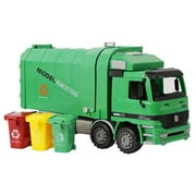 Children Garbage Truck Sanitation Trucks Toy Engineering Cleaning Car Model;Children Garbage Truck Sanitation Trucks Toy Cleaning Car Model