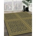 thumbnail image 3 of Ahgly Company Machine Washable Indoor Rectangle Transitional Brass Green Area Rugs, 5' x 7', 3 of 7