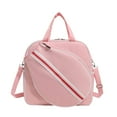 thumbnail image 2 of Vsenkes Tennis Bag Tennis Tote Large Capacity Top Handle Bag with Shoulder Strap Stylish Multipurpose Crossbody Bag Racquet Carry Bag Pink B, 2 of 9