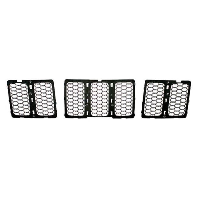 Sherman Parts SHE088B-99U Grille Honeycomb Style Assembly for 2014-2016 ...