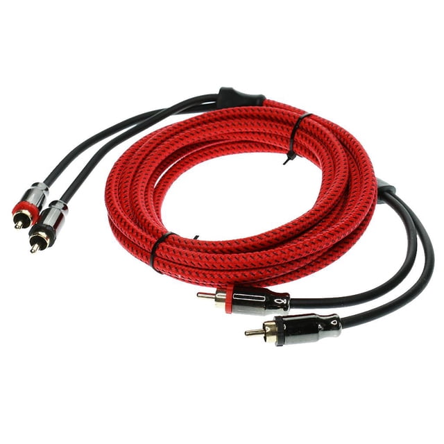 de conversión de alimentación de sonido de 300 cm para reproductor de DVD, subwoofer, receptores de satélite yotijar Cable masculino 2RCA a 2RCA