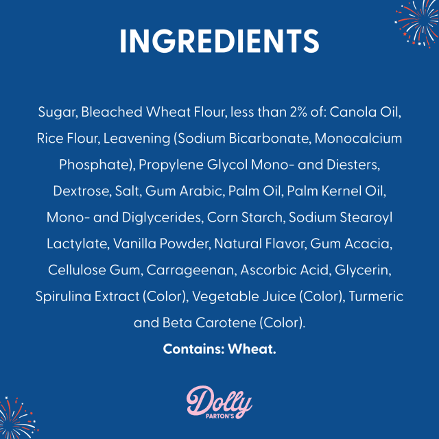 Duncan Hines Dolly Parton's Star Spangled Sugar Cookie Mix With Star Sprinkles, 15.25 oz.