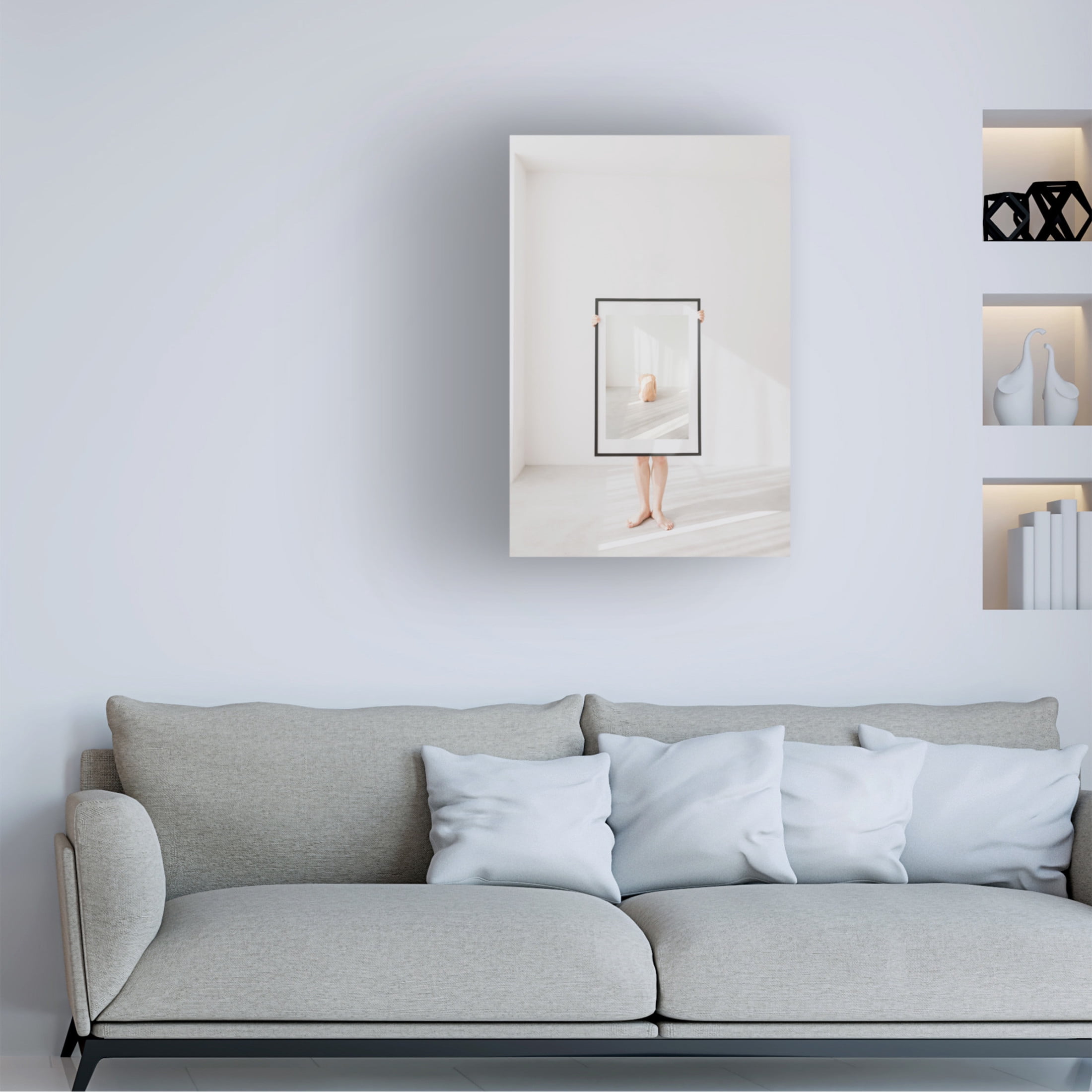 Trademark Fine Art Jun Ishibashi Untitled Canvas Wall Art