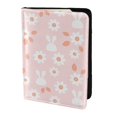 thumbnail image 2 of Pofeuu Flower Rabbit Print Travel Document Organizer Passport Holder Men Women for Family (6.5 in x 4.5 in),Wallet Holder Credit Card Clutch Bag Case, 2 of 5