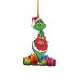 thumbnail image 1 of Christmas Tree Decorations Tree Acrylic Ornaments Xmas Tree Hanging Pendants Decor 2D Flat, 1 of 4