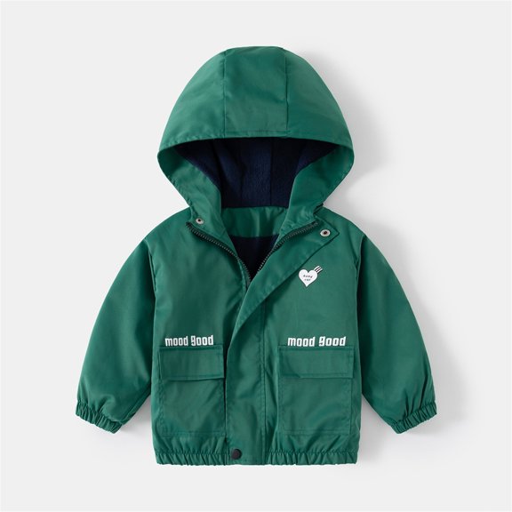 Gubotare Winter Coat Boys Waterproof Ski Jacket Windproof Winter Coat Warm Snow Coat Outdoor Raincoats Hooded Windbreaker,A 2-3 Years