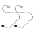 thumbnail image 1 of unbranded 2Ud Gancho Doble De Acero Inoxidable Para Sombreros Y Ropa Sin Daños Con, 1 of 8