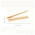 thumbnail image 3 of Mahjong Tile Racks, Polished Finish, 2 Piece Set, Wood, Wood Game Piece Holders for mahjong, rummy and domino game nights, 3 of 7