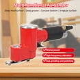 thumbnail image 2 of yeacher Machine de Polissage Pneumatique Compacte YC2622 avec Disque de Ponçage, Rouge - Idéal pour le Polissage de Précision et l'Utilisation Industrielle, 2 of 6