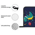 thumbnail image 4 of Cauagu Dinosau Space Explorer Print Oven Mitts and Pot Holders 4 pcs Set,Extra Thicken Long Kitchen Oven Glove Potholders BBQ Gloves-Oven Mitts and Pot Holders(11 Inch), 4 of 6