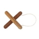thumbnail image 2 of Alfombrilla de madera para olla Macarena soporte acolchado refrigeración plegable tipo x Marrón oscuro, 2 of 8