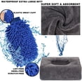 thumbnail image 3 of 22 count  Wash Cleaning Tools Kit  Detailing Set with Blue Canvas Bag Collapsible Bucket Wash Mitt Sponge Towels Tire Brush Window Scraper Duster Complete Interior  Care Kit, 3 of 6