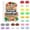 C, variant on Crazy Fun RMS 24 Surprise Dumpling Advent Calendar Edition Fidget Toys Christmas Countdown Stress Relief Squishy for Kids