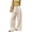 White, variant on Women's Polka Dot Straight Pants - Lightweight Casual Trousers for Spring Summer Daily Wear, Easy Match with Tees or Blouses, Comfortable Fit, Perfect Pants for Women on Vacation,White 2XL