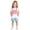 Light Pink, variant on Girls Sleeveless Overalls Casual Straight Leg Jumpsuits with Pockets Classic Breathable Kids Summer Clothing Light Pink Size 6-7 Years