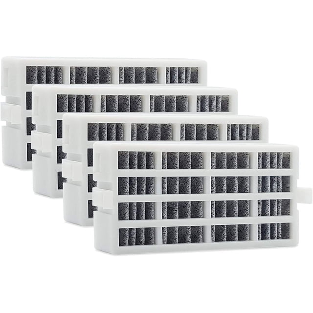 W10311524 4-PACK Air Filter Replacement for Whirlpool Refrigerator, Also Fits 2319308, W10335147, W10335147A, W10335147, W10315189, 1876318, AIR1, FreshFlow Air Filter, AP4538127, AH2580853, EA2580853