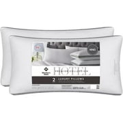 Hotel Premier Collection Bed Pillows, 100% Cotton, King Size (Pack of 2)