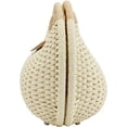 thumbnail image 4 of Women Rattan Woven Summer Straw Tote Bag, 4 of 5