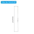 thumbnail image 2 of Maple Wood Drumstick Anti Slip Drum Stick 7A White 2pcs for Drumming Musical Instrument Percussion, 2 of 5