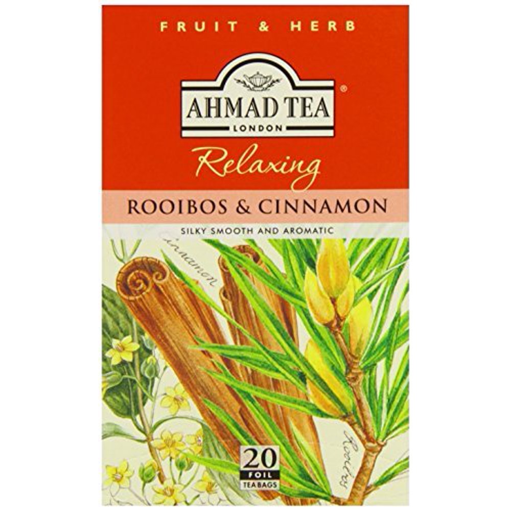 Ahmad Tea Rooibos & Cinnamon Tea Infusion 20 Bags 40g