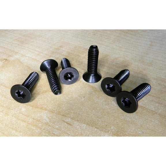 6 Ea/ Jeep Wrangler TJ Side Mirror Torx Screws / Fits All Wranglers 1997 to 2006