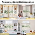 thumbnail image 5 of Green Eucalyptus Leaves Kitchen Curtains Window Panels, Vintage Art Farmhouse Rustic Insulated Window Treatment Curtain, Grommet Curtains for Bedroom/Living Room/Bathroom, 2 Piece 42"Wx45"L, 5 of 8