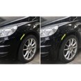 thumbnail image 2 of HSHDLDF 4pcs 3D Super Reflective Stickers Carbon Fiber Strips Car Side Door Edge Bumper Anti-Scratch Protection Guards Trim Stickers Universal (Wheel Eyebrow Stickers Red), 2 of 5