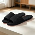 thumbnail image 5 of Lopecy-Sta Womens Sandals Ribbed Non Slip Pool Slides Open Toe Single Band Slip On Shower Slippers For Indoor Outdoor Casual Wear, 5 of 7