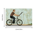 thumbnail image 3 of Bike Fall Meme Metal Wall Art - 8x12" Iron Print for Home, Office, Bar Decor - Durable & Stylish, 3 of 7