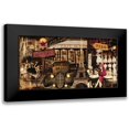 thumbnail image 1 of Sophie 6 14x9 Black Modern Framed Museum Art Print Titled - Streets of Paris, 1 of 5