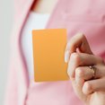 thumbnail image 2 of 50 Pcs Marking Business Cards Dark Gold Aluminum Sheet Label, 2 of 6
