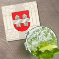 thumbnail image 2 of Innsbruck City Coat Of Arms Austria 4'' X 4'' Square Wooden Coaster, 2 of 3