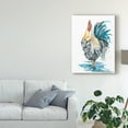 thumbnail image 3 of Trademark Fine Art 'Rooster Splash II' Canvas Art by Melissa Wang, 3 of 4