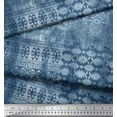thumbnail image 2 of Soimoi Rayon Crepe Fabric Aztec Southwestern Print Fabric by the Yard 46 Inch Wide, 2 of 3