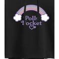 thumbnail image 3 of Polly Pocket - Polly Pocket Rainbow Logo - Junior's Cropped Hoodie, 3 of 5