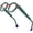 9282 Matte Green, variant on HEPIDEM Multicolor Acetate Glasses Frame Men Round Eyeglasses Optical Spectacles (9282 Matte Green)