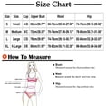 thumbnail image 2 of Swimsuits for Women's 2 Piece Sexy Thong Bikini Set Ribbed Cutout Criss Cross High Cut Swimwear Halter Bathing Suits, 2 of 5