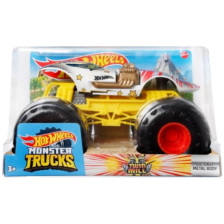 Hot Wheels Monster Trucks, Oversized Monster Truck in 1:24 Scale