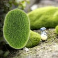 Phlegsive Artificial Moss Rocks for Fairy Gardens and Floral Design (XS