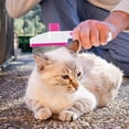 thumbnail image 6 of Moocorvic Pet Comb for Cats Dogs Brush for Shedding Pet Hair Removal Comb with Short Stainless Steel Teeth for Deshedding, 6 of 8