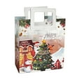 thumbnail image 2 of Rapeiae Christmas Transparent Hand-helds Gift Bag Christmas Eve Apples Gift Box Candy Bag Creatives Souvenir Hand Bag, 2 of 6
