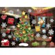 thumbnail image 3 of Pegatinas navideñas de copos de nieve para ventanas de vidrio, calcomanías navideñas, decoraciones navideñas, calcomanías de renos de Papá Noel y copos de nieve para fiestas, 3 of 5
