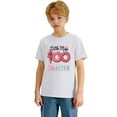 thumbnail image 3 of Gaexia 100 Days of School Girls T Shirts Size 10-12 Crewneck T-Shirt Short Sleeve Cotton Tee Tops Baggy Girls Back To School Clothes Casual Girl Clothes Outifit, 3 of 7