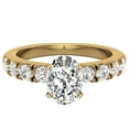 thumbnail image 5 of Engagement Rings For Women - Oval Cut 14K Gold 1.20 CT (J,SI) GIA Certificate, 5 of 7