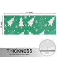 thumbnail image 5 of Kitchen Rugs Sets Of 2,Green Christmas Tree Pattern Anti Fatigue Kitchen Mat Rugs Non Slip Washable,Decorative Kitchen Floor Mats for Kitchen,Sink,Laundry,17"X47", 5 of 5