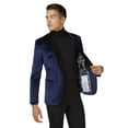 thumbnail image 6 of OppoSuits Deluxe Men's Blazers Dinner Jacket - Deep Blue - US 36 Blue, 6 of 6