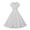 White, variant on Women's 1950s Retro Rockabilly Dress Cap Sleeve Vintage Swing Dress