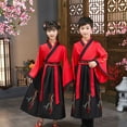 thumbnail image 1 of for Performance Kids Traditional Chinese Theme Fashion for Young 4 to 16 Years Old Stage Attire, 1 of 3